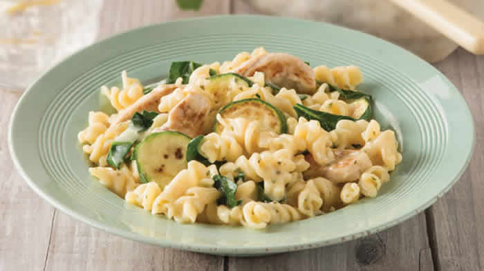 pates poulet courgettes cookeo