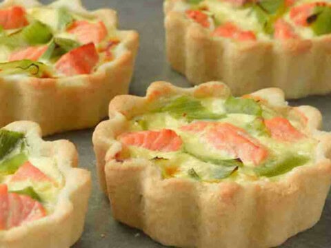 quiche aux poireaux saumon fume thermomix