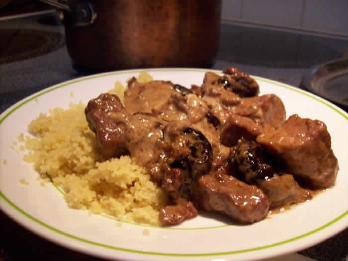 roti de porc aux pruneaux cookeo