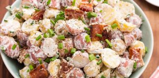 salade pommes de terre lardon cookeo