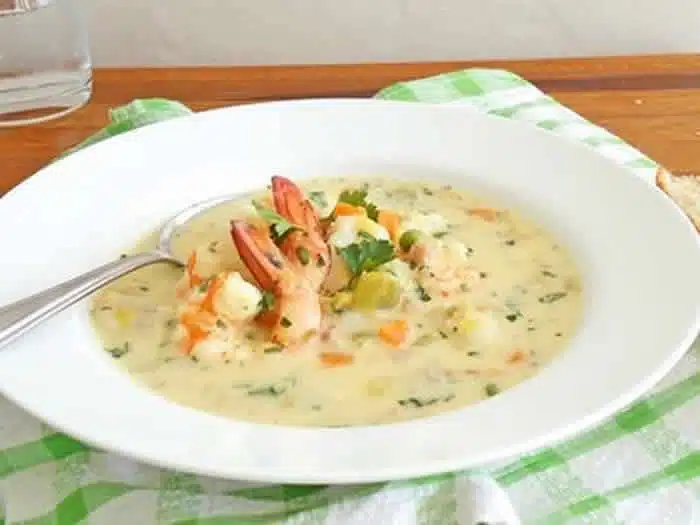 soupe fruit de mer cookeo