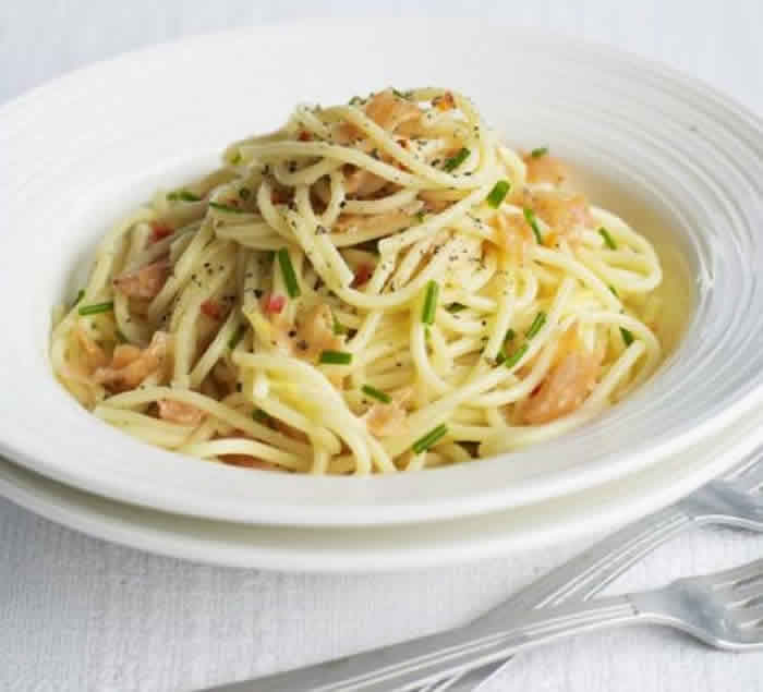 spaghetti saumon cookeo