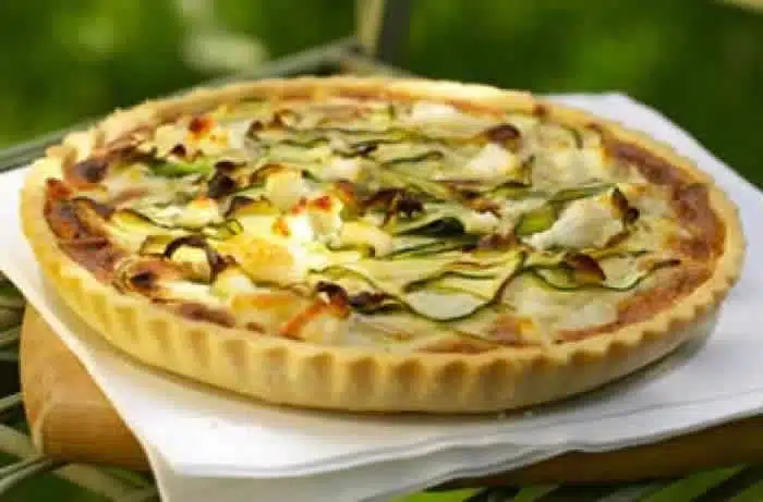 tarte aux courgettes fromage thermomix