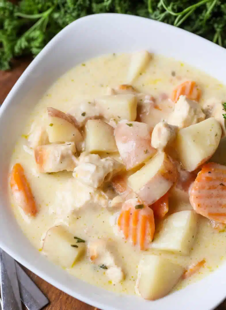 blanquette de poulet fromage cookeo