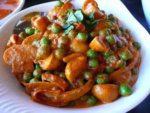 blanquette de poulet aux champignons petit pois cookeo