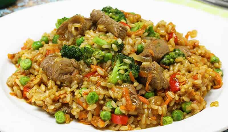boeuf aux legumes riz cookeo