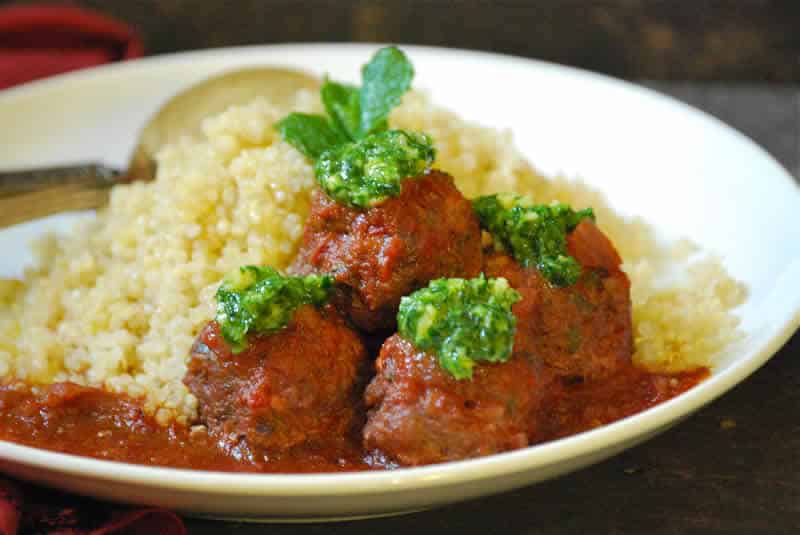 boulettes menthe cookeo
