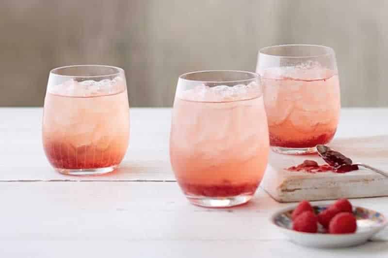 Cocktail de framboise au thermomix