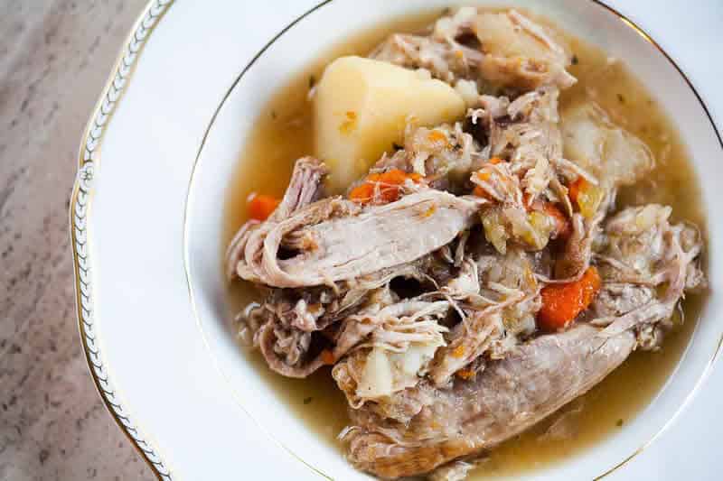 cuisse de dinde pomme de terre carotte cookeo