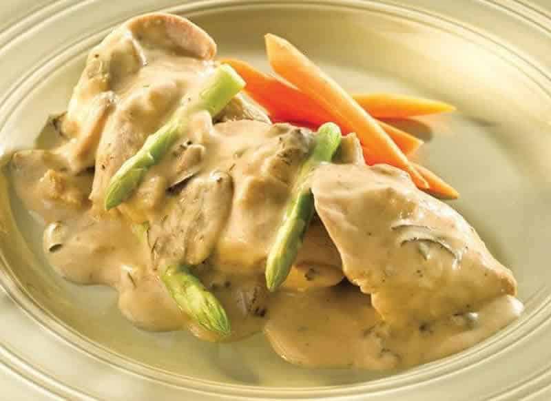 filet de poulet sauce boursin cookeo