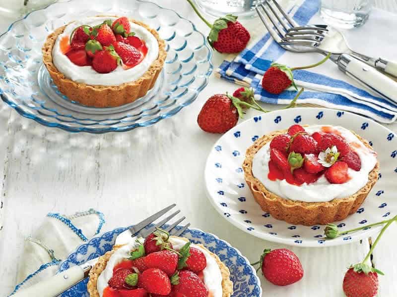 Mini tartelettes aux fraises au thermomix