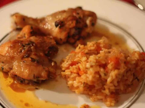 poulet riz cookeo