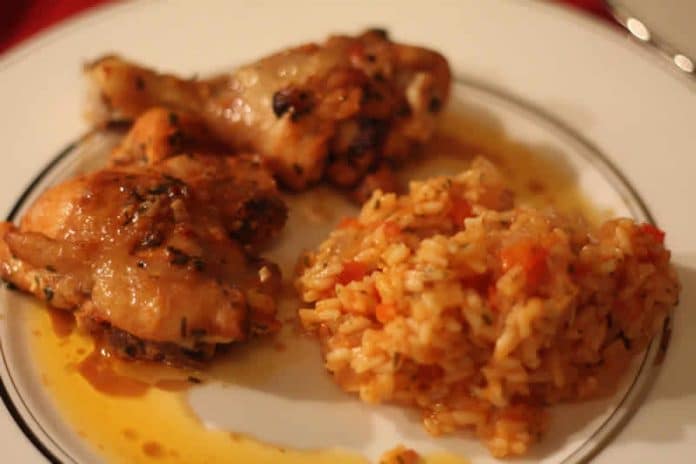 poulet riz cookeo - un plat avec cookeo pour votre dîner en famille