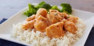 poulet orange riz