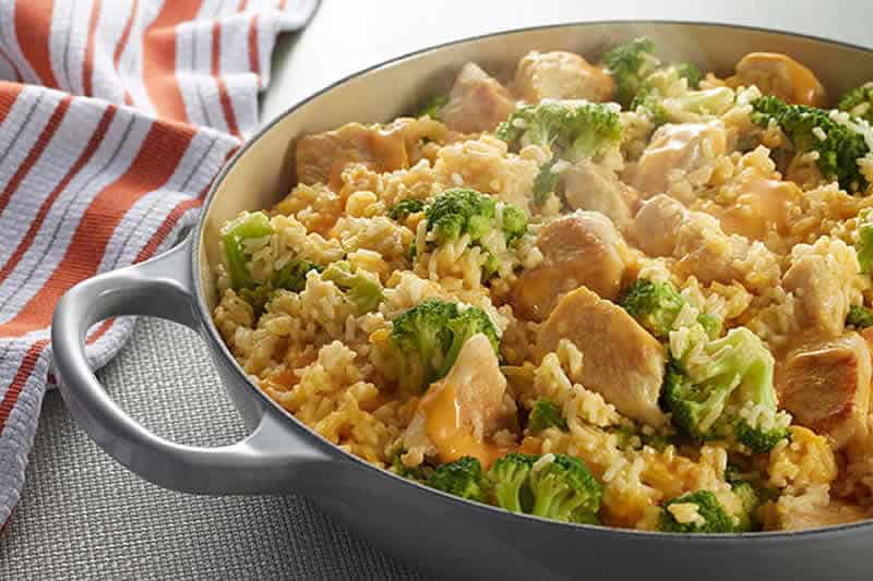 riz poulet brocoli cookeo
