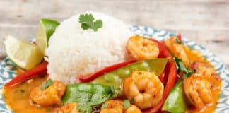 riz aux crevettes pois curry cookeo