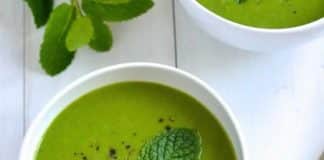 soupe courgette fromage menthe cookeo