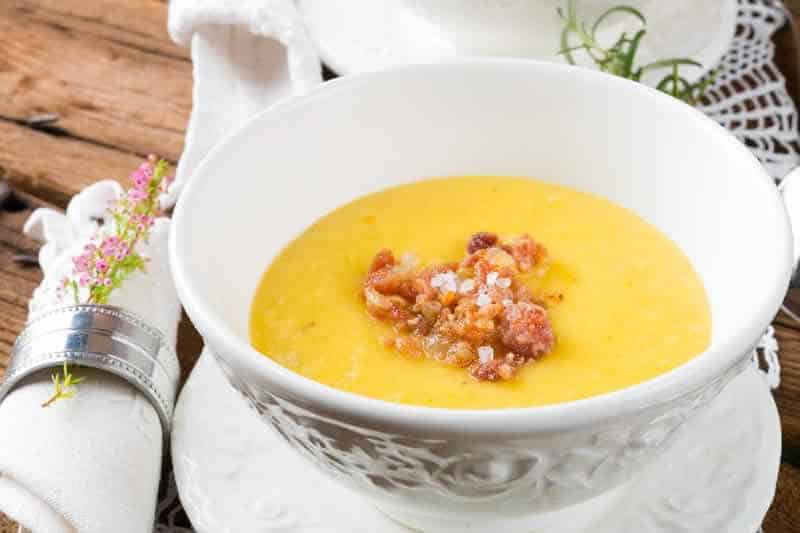 soupe de pommes de terre bacon weight watchers cookeo