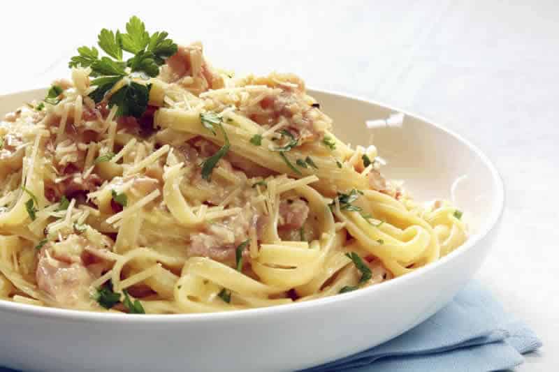 tagliatelles lardon cookeo