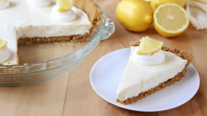 Tarte au citron sans cuisson