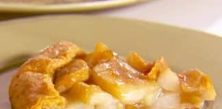 Tarte aux poires et miel