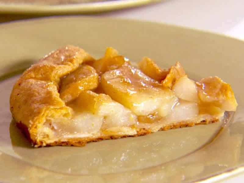 Tarte aux poires et miel