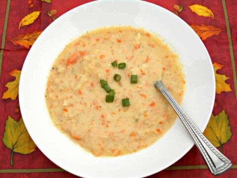 veloute carottes choux fleur cookeo