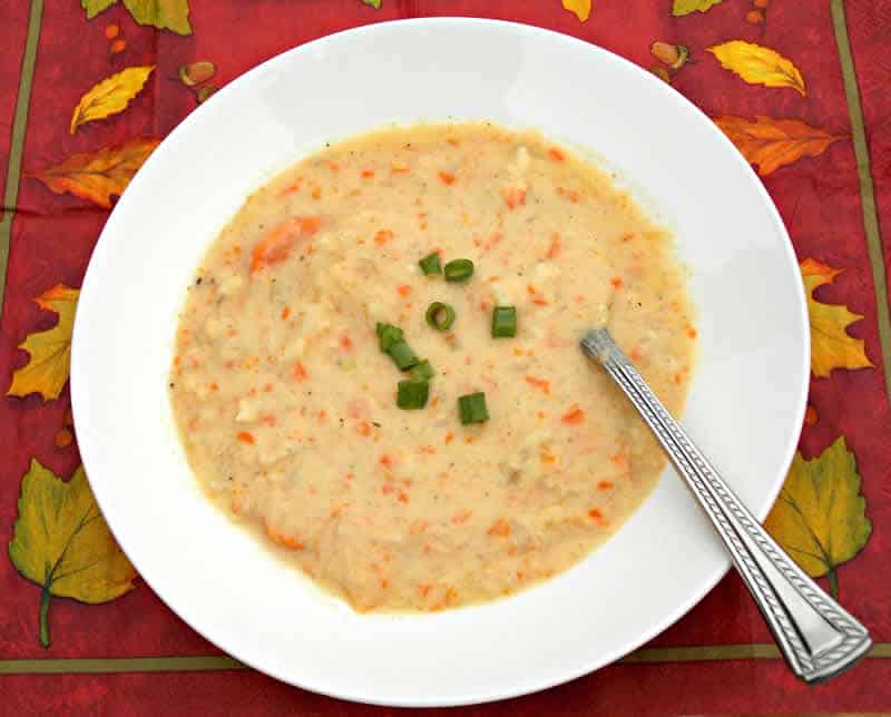 veloute carottes choux fleur cookeo