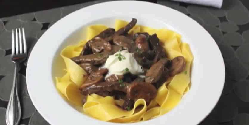 boeuf stroganoff