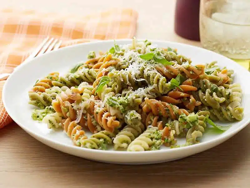 fusilli tricolore brocoli cookeo