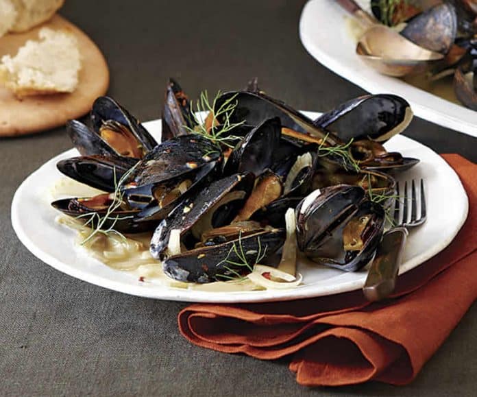 moules romarin cookeo
