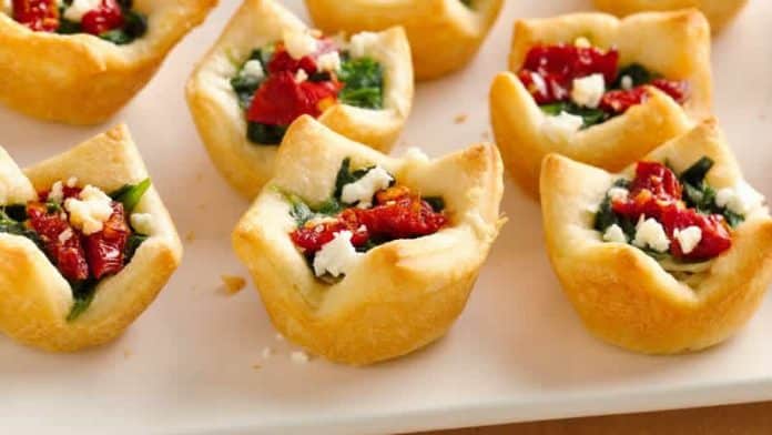 Muffins aux epinards fromage
