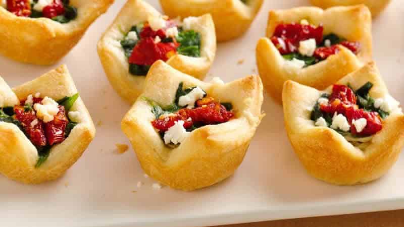 Muffins aux epinards fromage