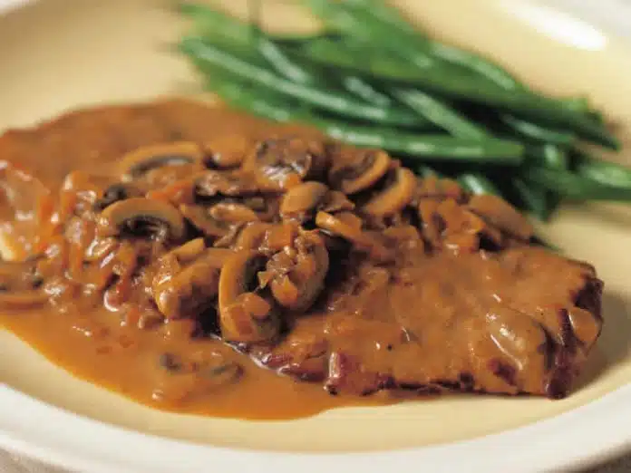 steak de veau aux champignons cookeo