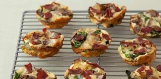 tartelettes au bacon et fromage
