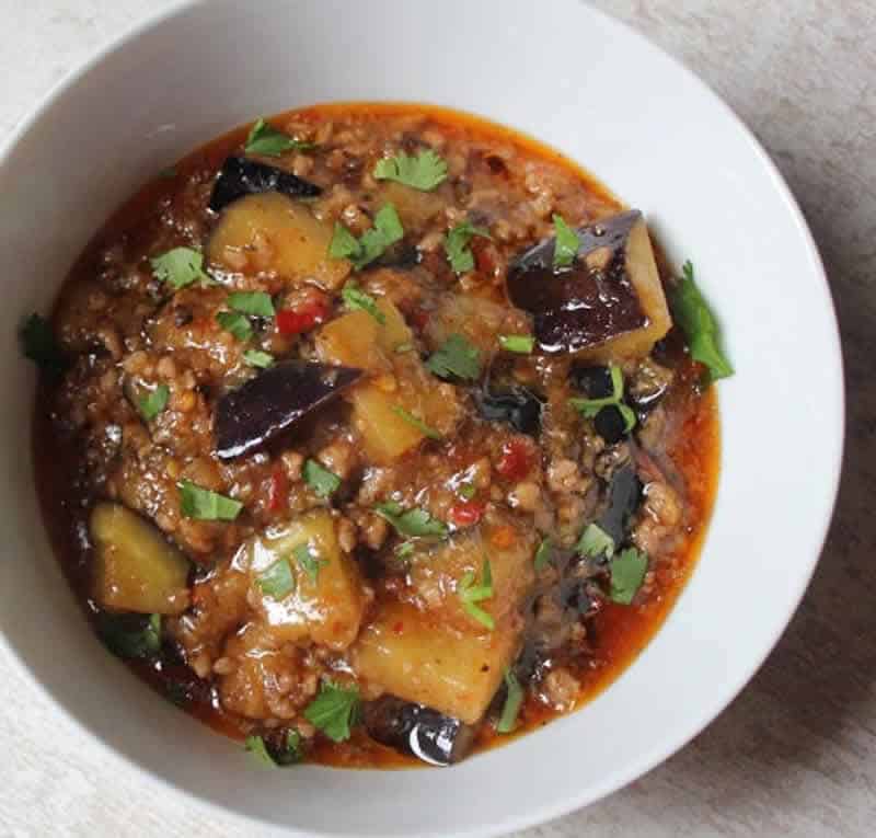 aubergines bolognaise cookeo