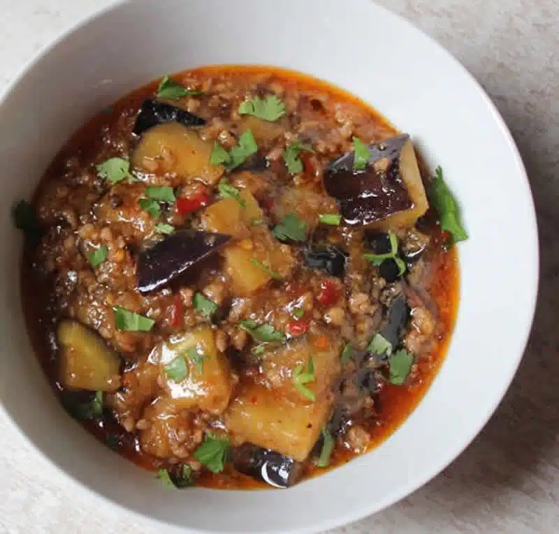 aubergines bolognaise cookeo
