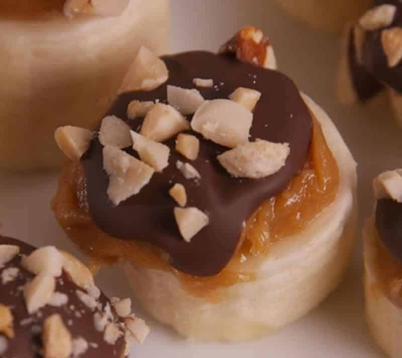 Bananes au chocolat et caramel