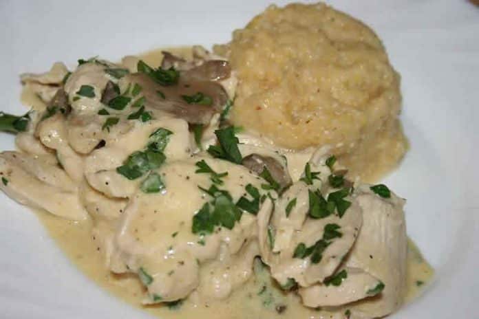 blancs poulet estragon cookeo