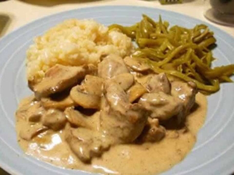 blanquette de veau aux champignons cookeo