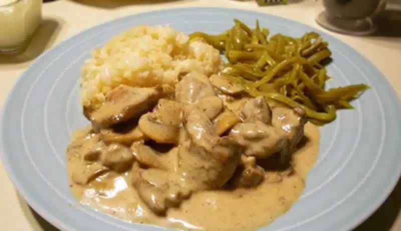 blanquette de veau aux champignons cookeo