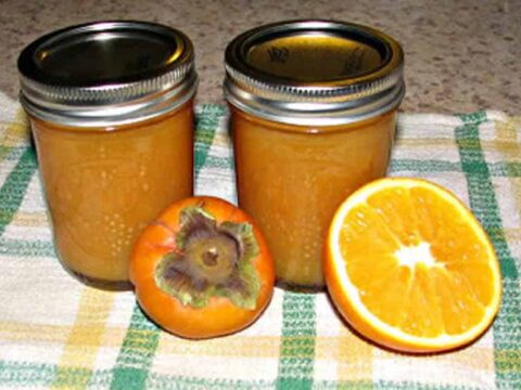 Confiture au orange et kakis au thermomix