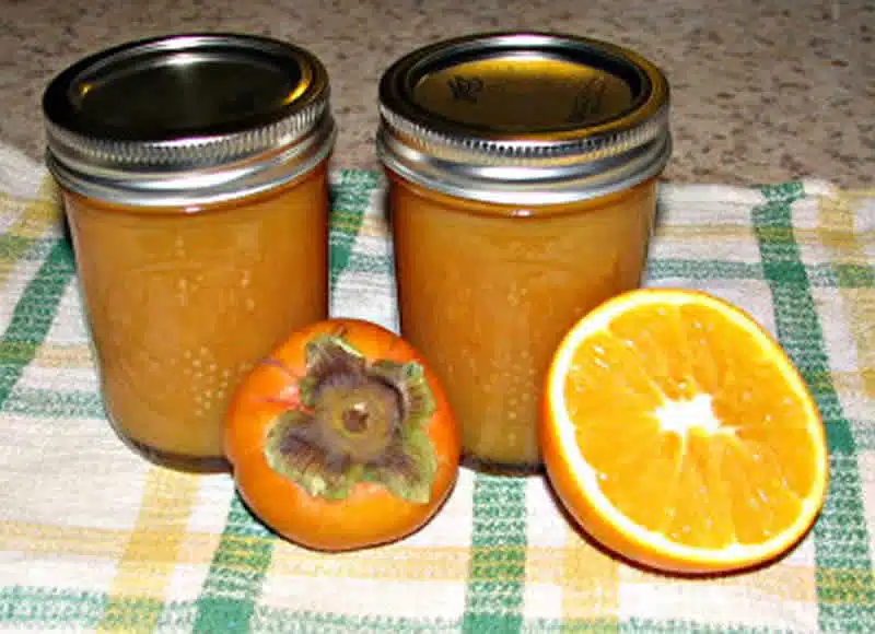 Confiture au orange et kakis au thermomix