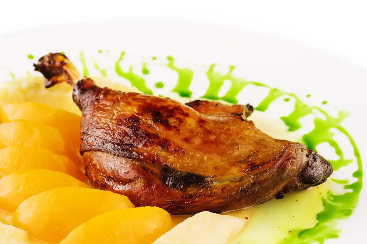 Cuisses de canard au pomme de terre cookeo