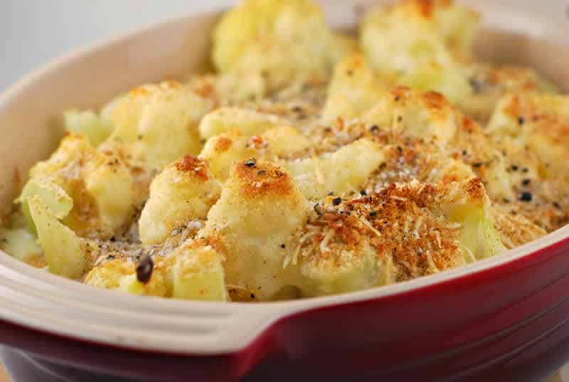 Gratin de chou fleur