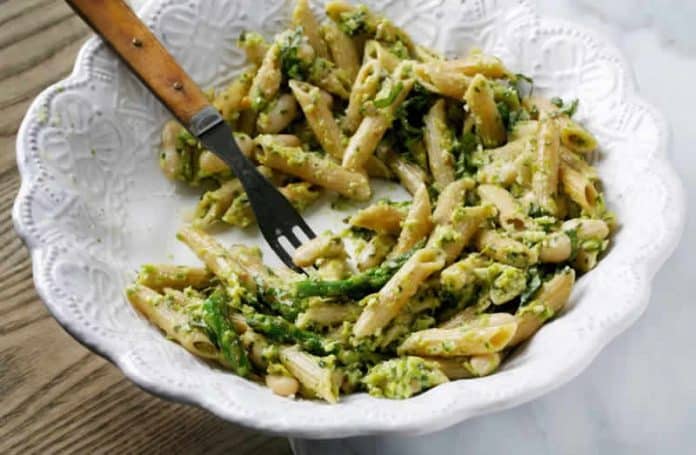 penne aux asperges cookeo