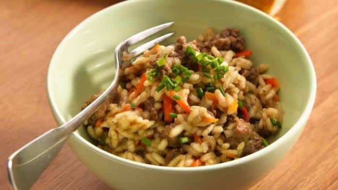 riz viande hachee cookeo