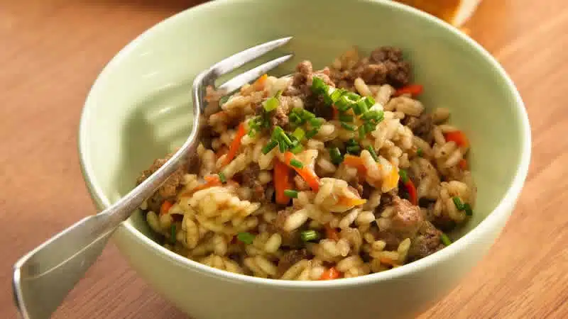 riz viande hachee cookeo