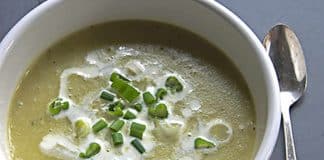 Soupe de chou vert au thermomix