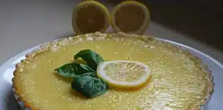 Tarte au citron et basilic au thermomix